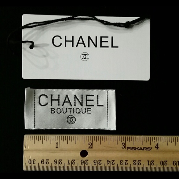 Chanel tags paper and cloth. - Picture 1 of 4